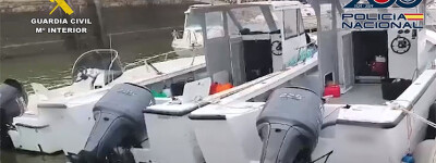 В Уэльве полиция изъяла с прогулочных лодок 2800 килограммов гашиша