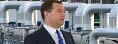 Медведев прогнозирует цену в 5000 евро за тысячу кубометров газа к концу года