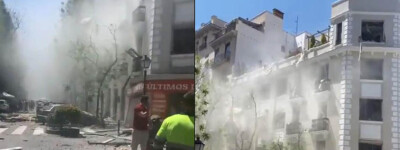 В результате взрыва в Мадриде два человека погибли и 18 человек пострадали