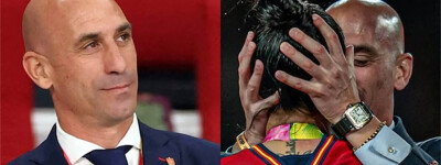 ФИФА дисквалифицировала экс-главу испанского футбола на три года за поцелуй без согласия на ЧМ