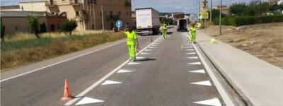 В Испании тестируют дорожные знаки «зубы дракона», призванные замедлять автомобилистов