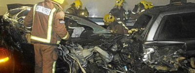 В ДТП с 20 автомобилями в Лериде погибли три человека