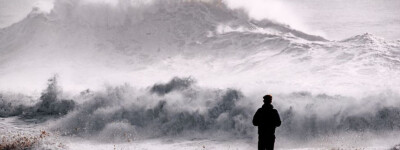 Штормы Джерард и Файен: девятиметровые волны обрушиваются на побережье Кантабрии