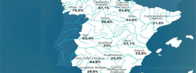 Запасы воды в Испании составляют 46,3% от вместимости водохранилищ