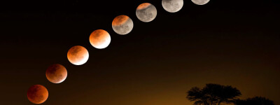Затмение кровавой луны и метеоритный дождь можно увидеть в Испании в эти выходные