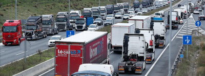 В Испании проходит бессрочная забастовка водителей грузовиков