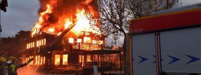 В Испании полностью сгорел знаменитый ресторан