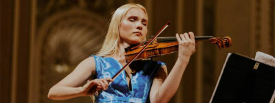 Украинская скрипачка блистала на специальном сборе средств в Малаге