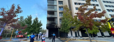 В результате взрыва в Мадриде погибли маленькие дети