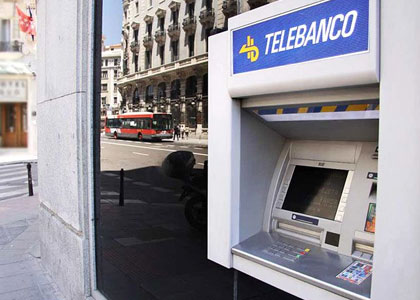 Банкомат в Испании