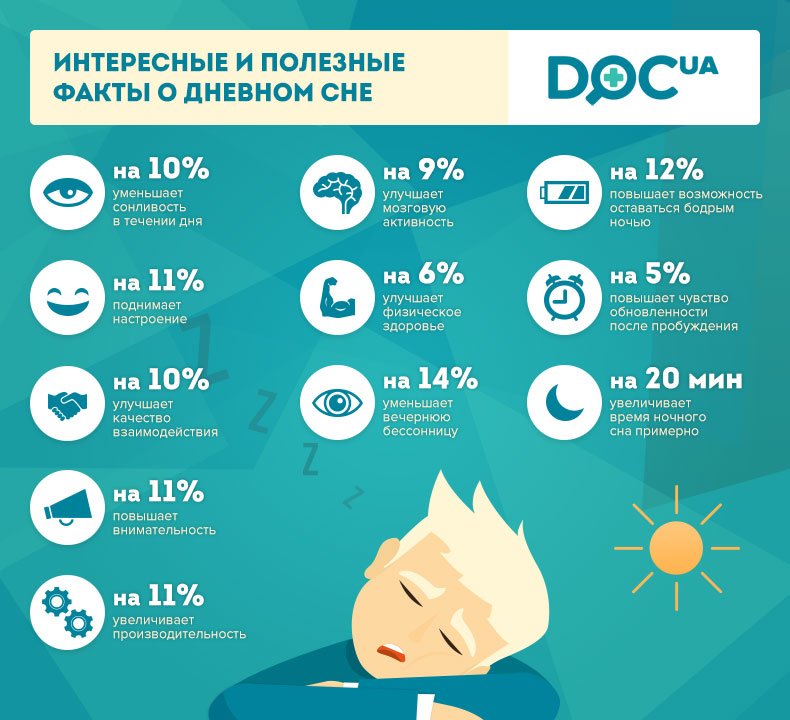 факты о дневном сне