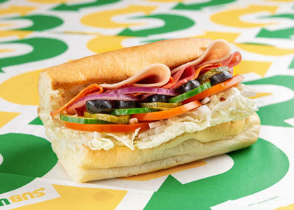 Сендвич из Subway
