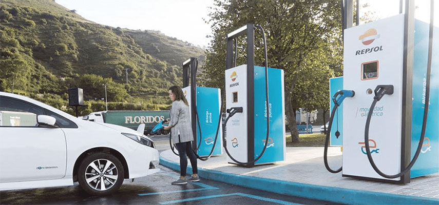 К концу 2022 года Repsol хочет установить 1000 точек зарядки электромобилей по всей Испании