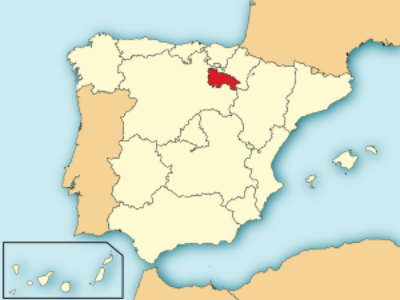 Ла-Риоха на карте