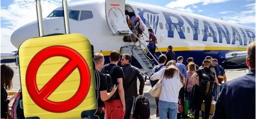 В Испании оштрафовали Ryanair за платную ручную кладь пассажиров