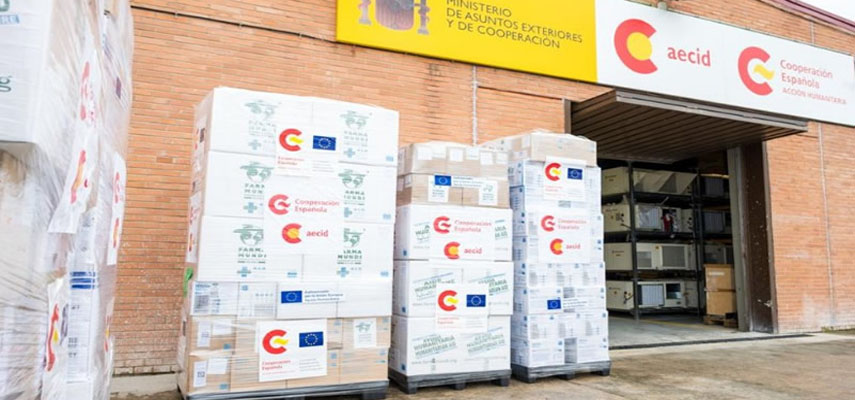 В Украину из Испании отправят 20 тонн гуманитарной помощи