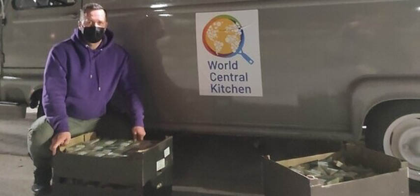 Damm и World Central Kitchen оказывают помощь беженцам с Украины