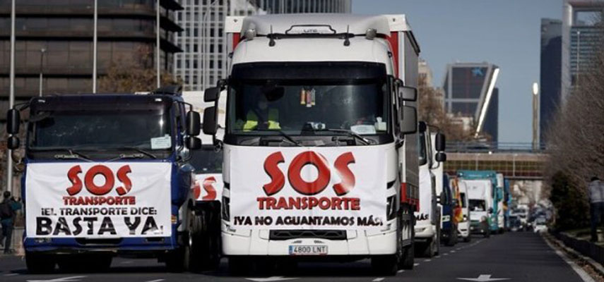 Забастовка в Испании