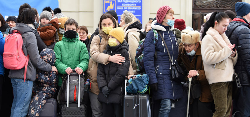 Украинские беженцы в Испании