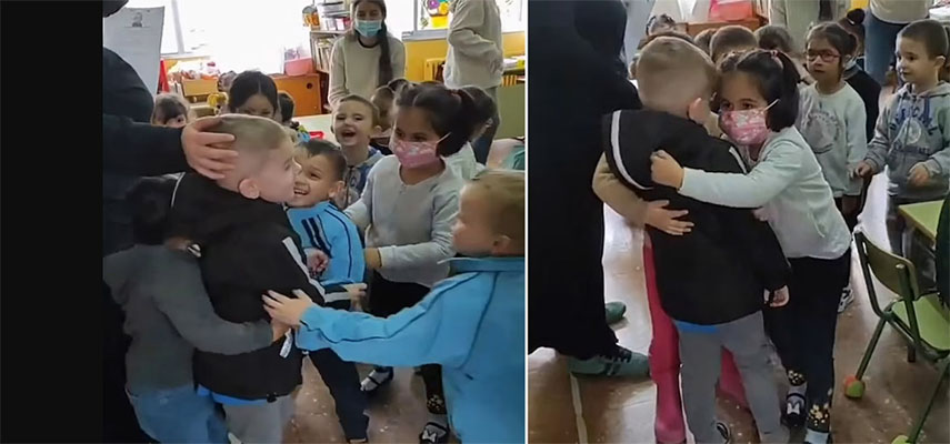 Более 7100 украинских детей-беженцев зачислены в школу в Испании