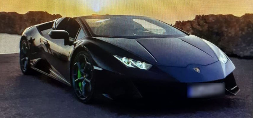 Lamborghini стоимостью более 250 тысяч евро украден на Майорке