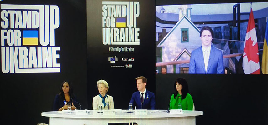 Кампания «Stand up for Ukraine» собрала 9 100 млн евро для поддержки украинских беженцев