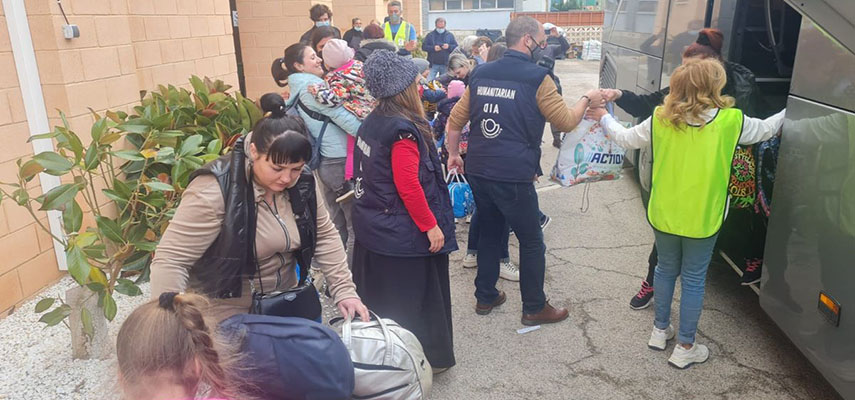 Украинские беженцы в Валенсии