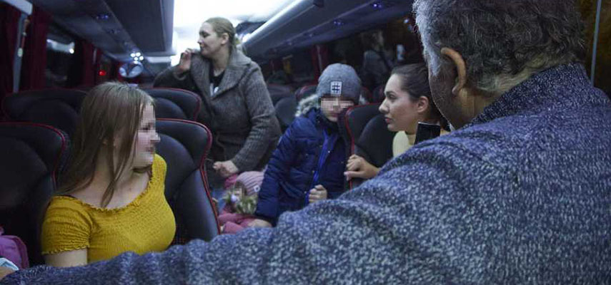 Украинские беженцы в Андалусии