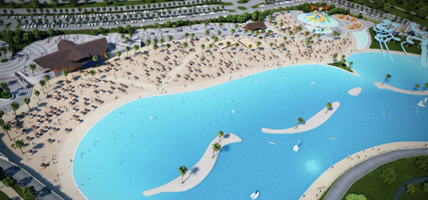 В пригороде Мадрида построят Alovera Beach - самый большой искусственный пляж в Европе