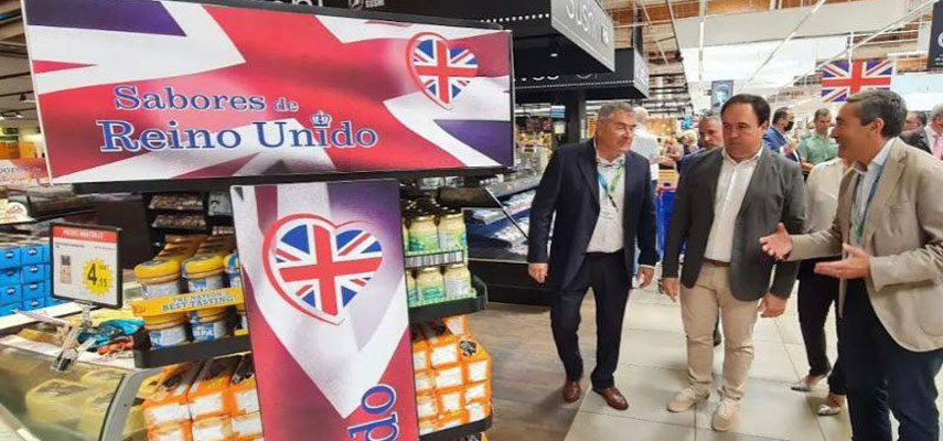 Carrefour запускает кампанию «Вкусы Соединенного Королевства» в супермаркетах Испании