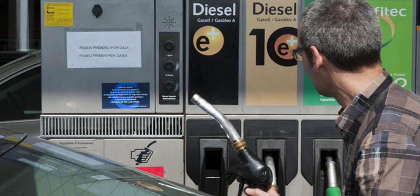 В Испании снова выросли цены на дизельное топливо и бензин