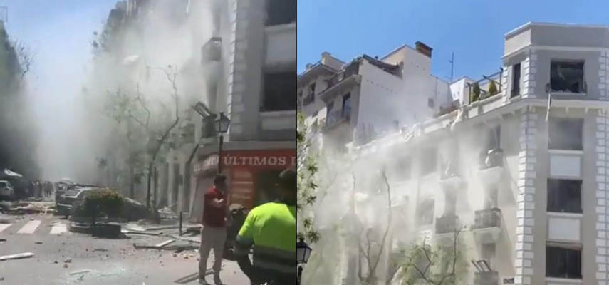 В здании в центре Мадрида прогремел взрыв, в результате которого погибли два человека