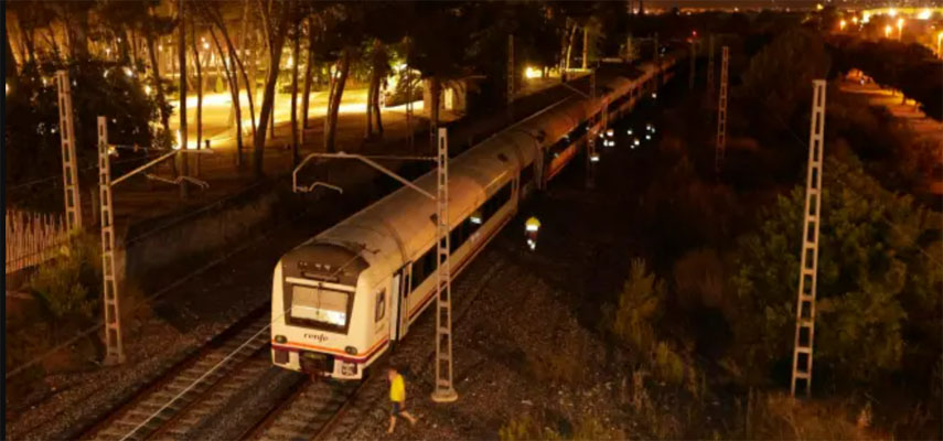 Локомотив Captrain протаранил региональный поезд, курсировавший между Барселоной и Тортосой