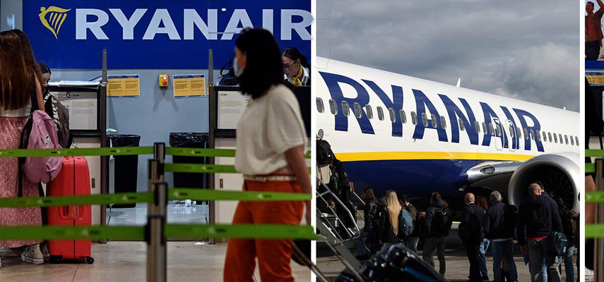 В Испании продолжается шестидневная забастовка бортпроводников Ryanair