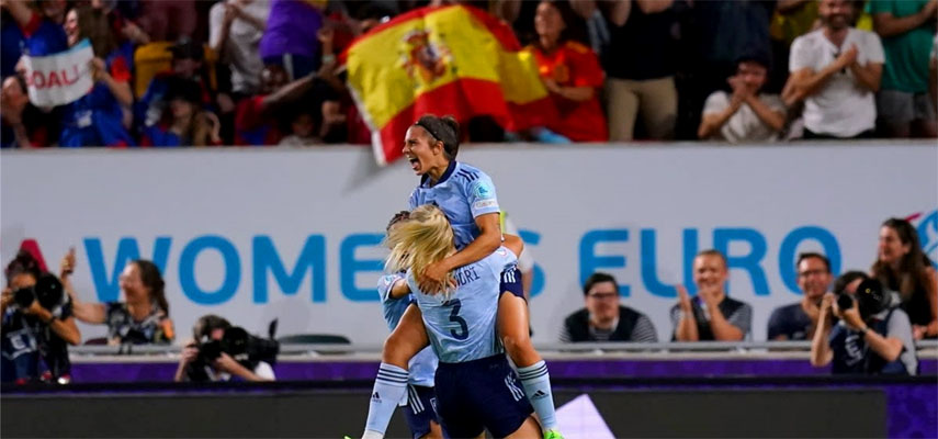 Женская сборная Испания по футболу вышла в четвертьфинал Евро-2022