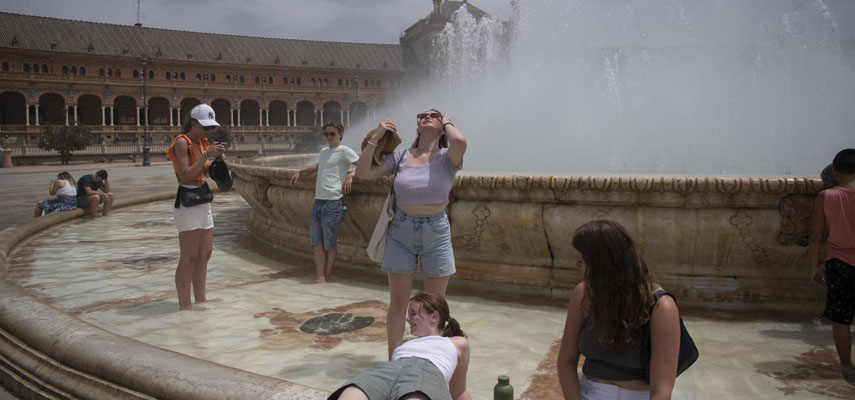 Общее число смертей, связанных с волной жары в Испании, превысило 500 человек