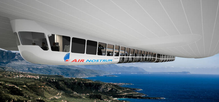 Air Nostrum хочет создать сеть платформ для дирижаблей на территориях, где нет аэропортов