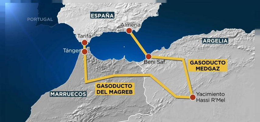 Алжир объявил об увеличении поставок природного газа в Испанию