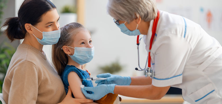 Вакцинация от Covid среди детей в возрасте от 5 до 11 лет в Испании достигла лишь 46%