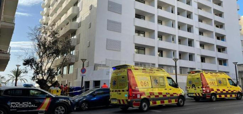 Британская туристка погиба, упав с шестого этажа отеля Bellver в Пальме на Майорке
