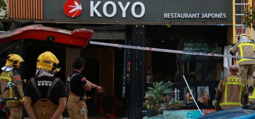 Семь человек получили ранения в результате взрыва в ресторане Koyo в Таррагоне