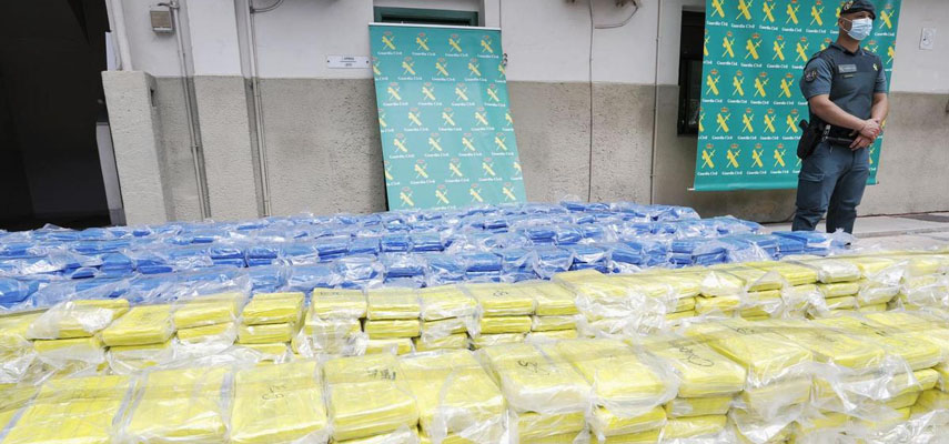 Огромная партия кокаина была изъята полицией в порту Валенсии