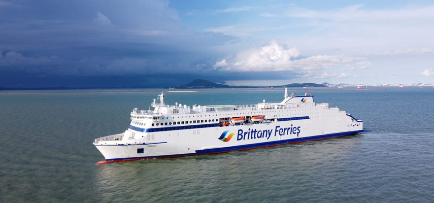 Компания Brittany Ferries запустила туристический лайнер между Рослэром и Бильбао
