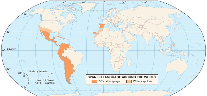 На испанском языке во всем мире говорят 572 миллиона человек