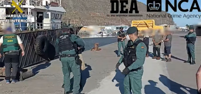 Полиция Испании ликвидировала крупную банду наркоторговцев