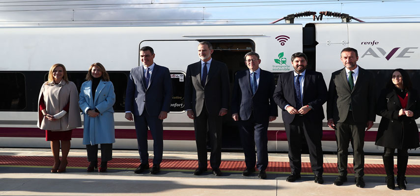 Открытие новой линии высокоскоростного поезда в Мурсию