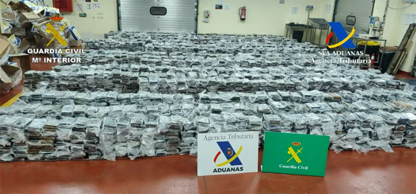 В порту Валенсии обнаружена крупнейшая партия наркотиков
