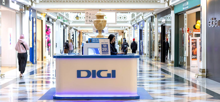 Digi предлагает тарифы на фиксированную и мобильную связь от 20 евро в месяц и оптоволокно за 15 евро
