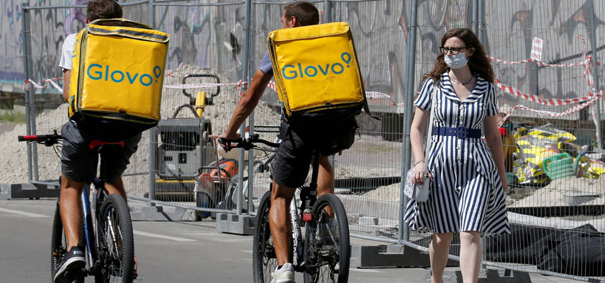 Компания Glovo, занимающаяся доставкой еды на дом, оштрафована на 38 миллионов евро в Испании