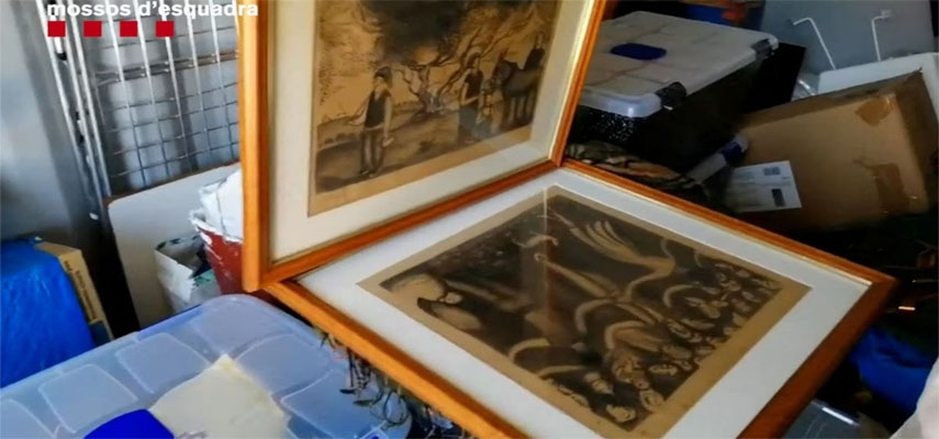 Испанская полиция задержала похитителей картин Дали